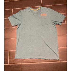 Howler Brothers Heed The Call T-shirt Size Large Men’s Pocket Tee Graphic Teal